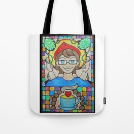 Drogo, Saint of Pubs and Cafes Tote Bag