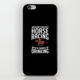 Horse Racing Race Track Number Derby iPhone Skin