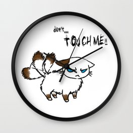 Don't touch me! Wall Clock
