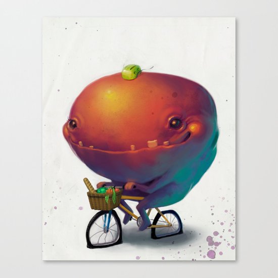 Bike Monster 2 Canvas Print