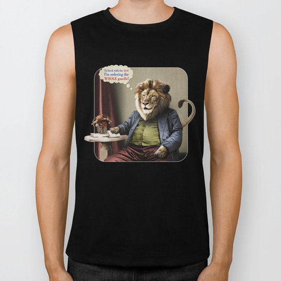 Hungry Lion Biker Tank