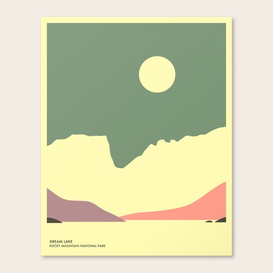 DREAM LAKE Canvas Print