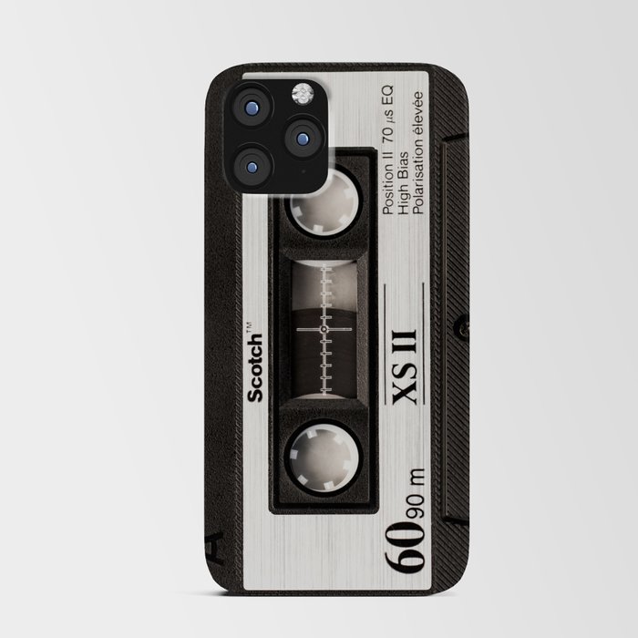 Cassette Tape Black And White #decor #society6 #buyart iPhone Card Case