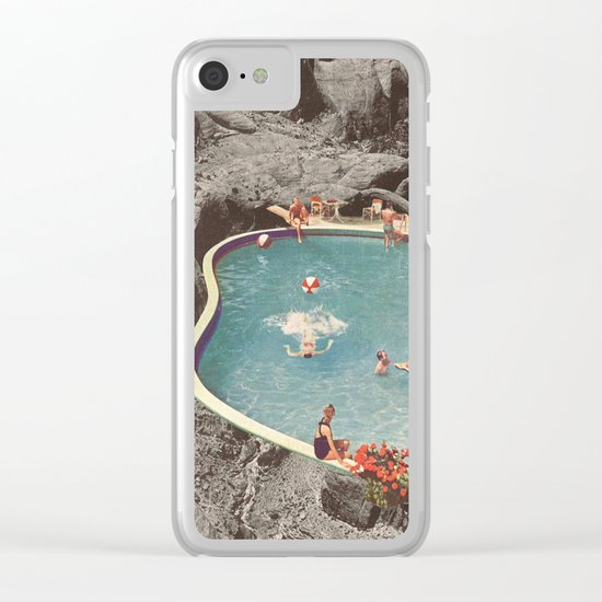 is this the place that they call paradise? Clear iPhone Case