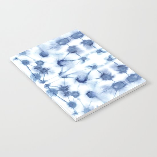 Mirror Dye Blue Notebook