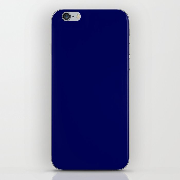 Monochrome  blue 0-0-85 iPhone Skin