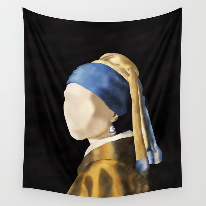 Vermeer Girl  Wall Tapestry