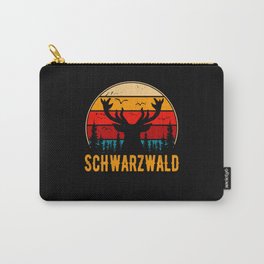 Schwarzwald Retro Hirsch Schwaben Schwarzwälder Carry-All Pouch