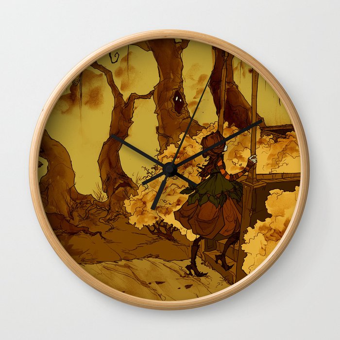 Entering the House at the End of the World Wall Clock