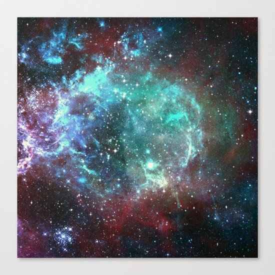 Star field in space Canvas Print