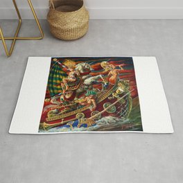 Party Boat to Atlantis Rug