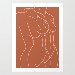 Female Form #2 Art Print