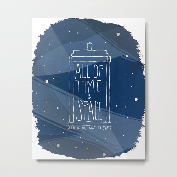 All Of Time And Space Metal Print