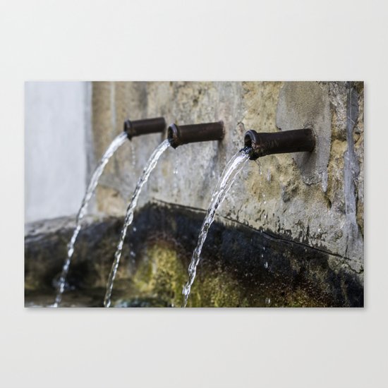 Fountain Canvas Print