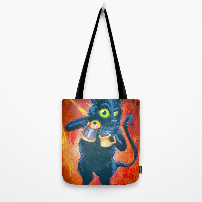 Ryan Molly S Cat Harry Tote Bag By Bilikribbs Society6