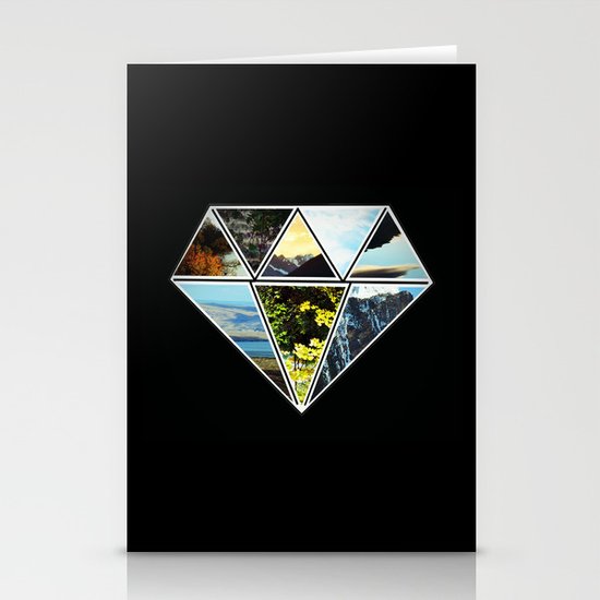 Diamond Stationery Cards