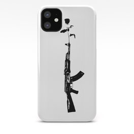 Flower AK47 iPhone Case