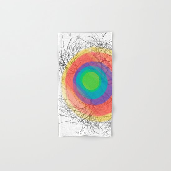 Rainbow trees Hand & Bath Towel