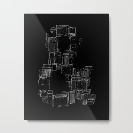 AMPersand Metal Print