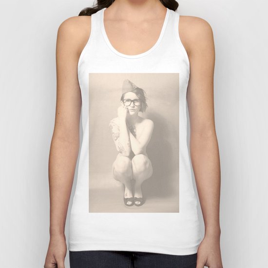 join the nerd-army Unisex Tank Top