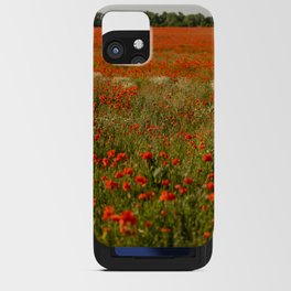 Field of Poppies - 2022 MAY - N°4 iPhone Card Case