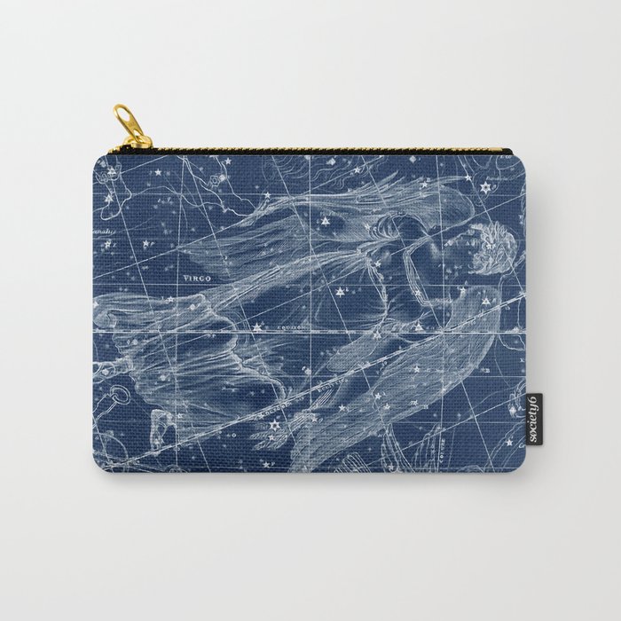 Virgo sky star map Carry-All Pouch