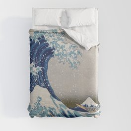 Under the Wave off Kanagawa - The Great Wave - Katsushika Hokusai Duvet Cover