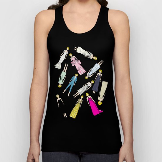 Floating Marilyn Unisex Tank Top