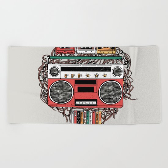 Radioinactive Beach Towel