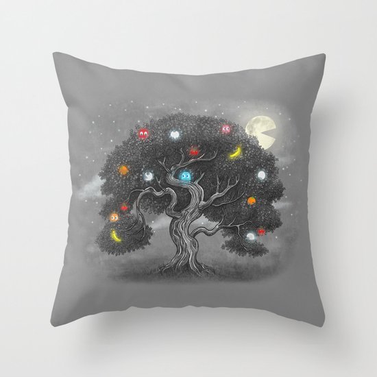 Midnight Snack Throw Pillow