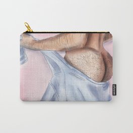 The Dress Shirt (Watercolor Print) Carry-All Pouch