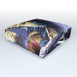 Panoramic View Of Everest Mountain Outdoor Floor Cushion