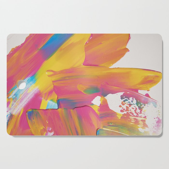 Abstract paint composition nº1 Cutting Board