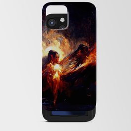 Angelic Fire iPhone Card Case
