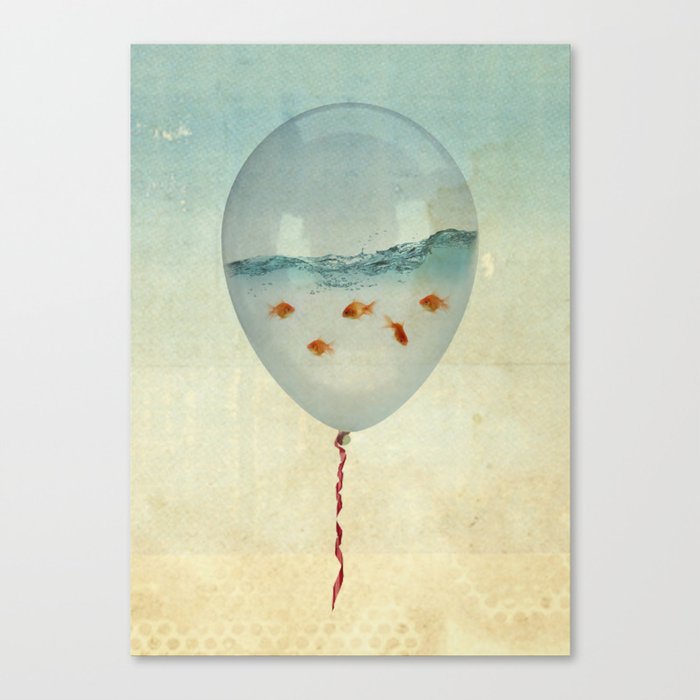 Balloon Fish Canvas Print