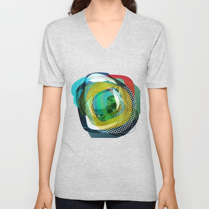 the abstract dream 24 V Neck T Shirt