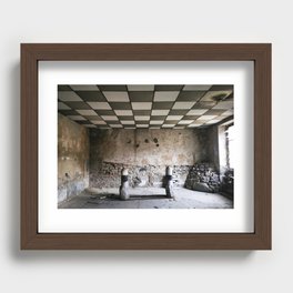 Chess Lodge Recessed Framed Print