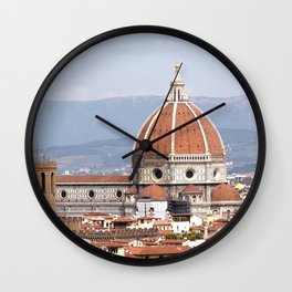Florence cathedral dome photography Wall Clock | Landscape, Florencephotography, Landmarkphoto, Italyphotography, Architecture, Thecattedraledisantamariadelfiore, Photo, Cathedraldomephotography, Touristspotphoto, Landscapephoto 
