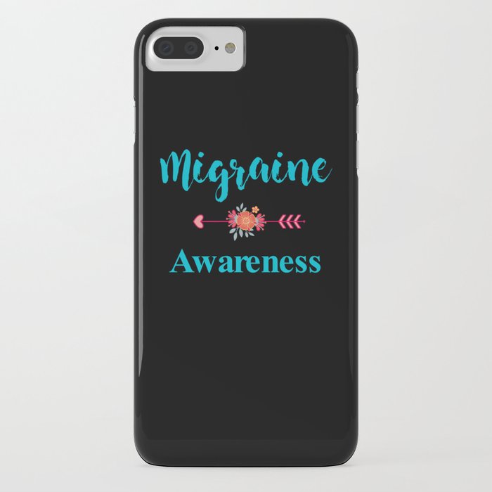 Migraine Headache Pain Awareness iPhone Case