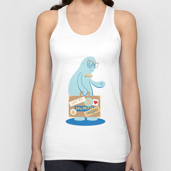 You're My Human Holiday Unisex Tank Top