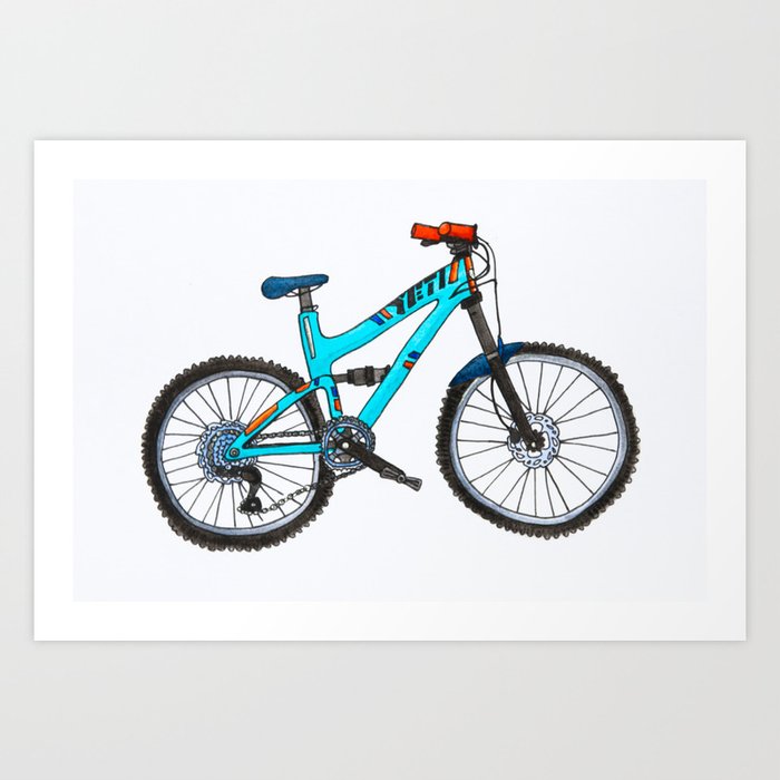 Bicycle Bicycle, BICYCLE! Art Print