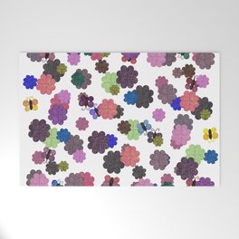 Flowers Galore Welcome Mat