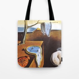 Dali Melting Clock Digital Painting  Tote Bag