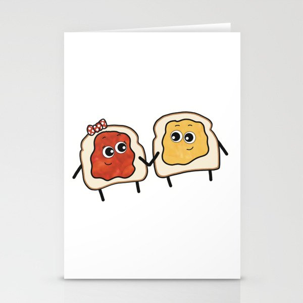 Your the Peanuts to my Jam Stationery Cards