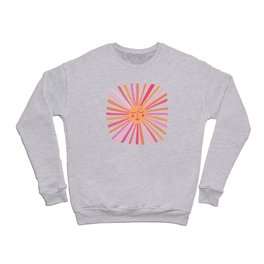 Sunshine – Pink Crewneck Sweatshirt