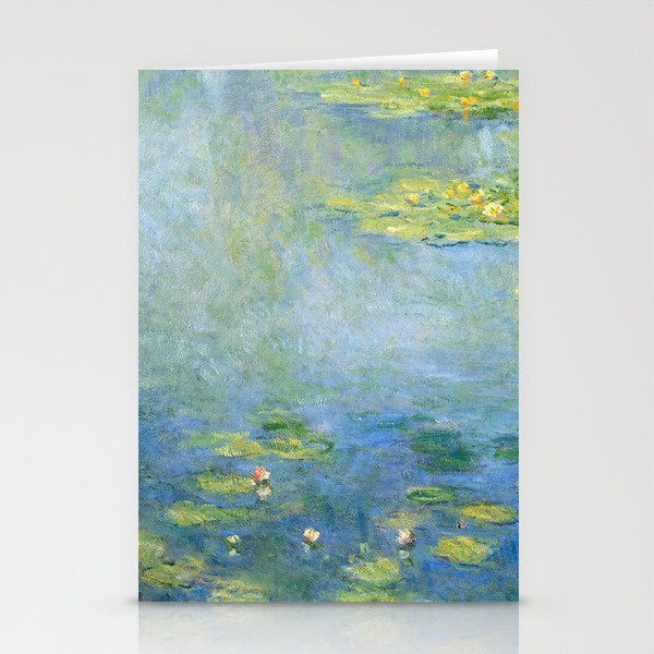 Water Lilies 1906 by Claude Monet Stationery Cards