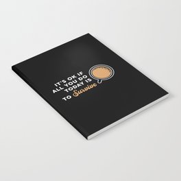 Mental Health It's Ok If All You Coffee Awareness Notebook | Anxiety, Health Care, Funny, Retro, Depression, Health, Graphicdesign, Mental Health, Disease, Coffee Drinker 