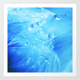 A Poem From Rain III Art Print