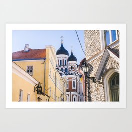 Alexander Nevsky Cathedral - Tallinn Estonia - Fine Art Travel Photography Art Print