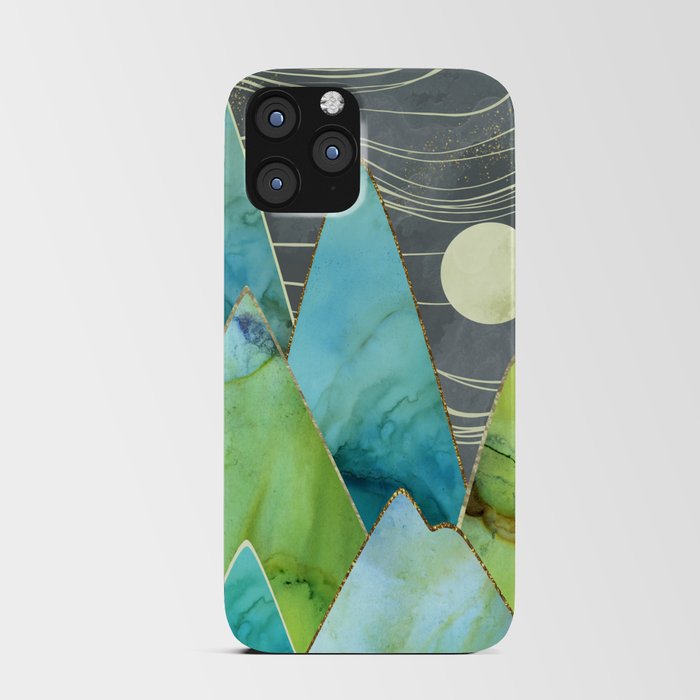 Moonlit Mountains iPhone Card Case